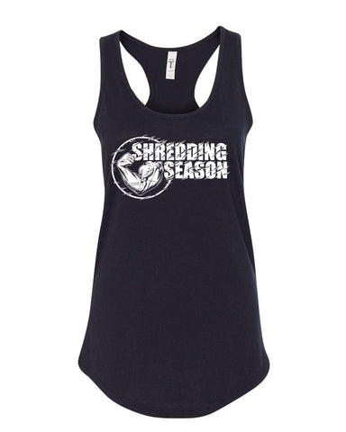 Shredding Season Logo Racerback Tank Top