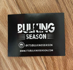 Bulking Season Logo Crop T-Shirt
